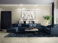 Идеи: 21 уютная гостиная с современными диванами