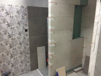 Фото до и во время ремонта: Ванная комната