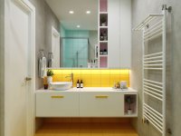 Идеи: 51 цвет в ванной