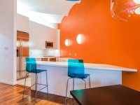 Идеи: 40 дизайнов оранжевых кухонь